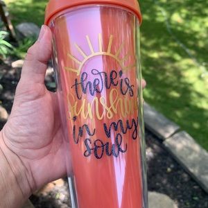 There’s Sunshine ☀️ In My Soul Coffee Cup Tumbler & Lid New Color Changi…